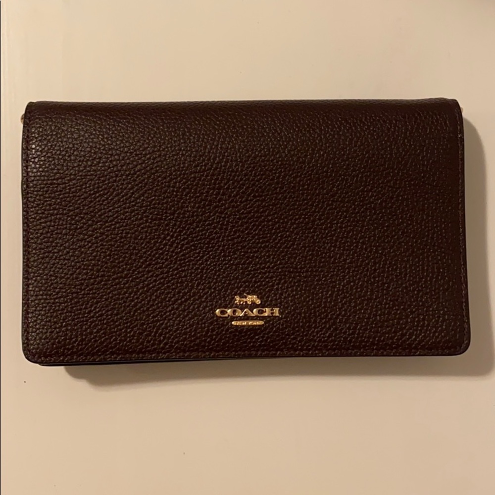 Anna Foldover Crossbody Clutch